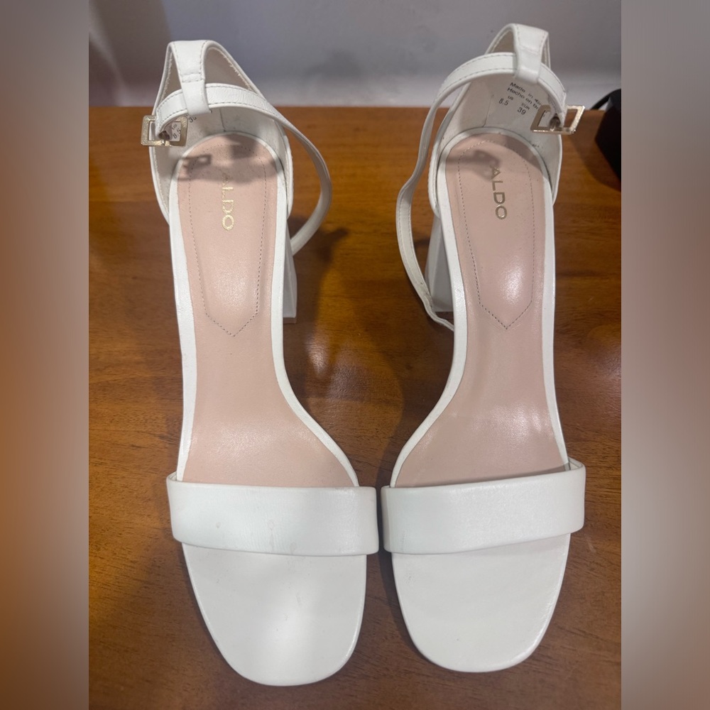 Aldo White Heels